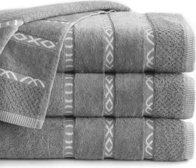 Produktbild von Gino Handtuch 30x50 grau 550g 100% Baumwolle