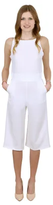 Produktbild von John Zack Ecru, eleganter Overall, 3/4 Bein S