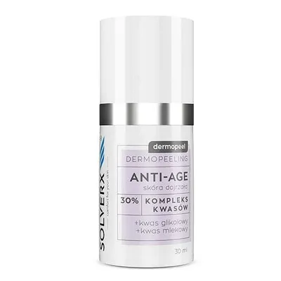Zdjęcie produktu dla Solverx Dermopeel Peeling z kwasem glikolowym 30%, 30ml