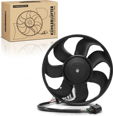Immagine prodotto di Frankberg 1x ventola di raffreddamento motore singola senza telaio ventola radiatore Audi A4 Allroad 8KH B8 A5 Sportback 8TA 3.0L