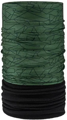 Areco Multifunktionstuch warm mit Fleece Stretch UV-Schutz in grün