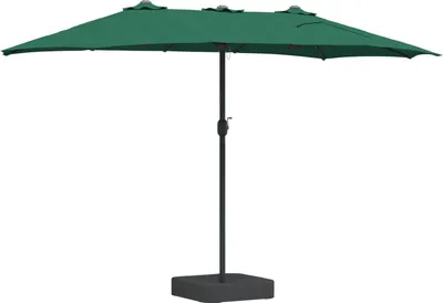 Obrázok produktu pre Záhradný slnečník Zelená 385 x 209 x 244 cm Polyester