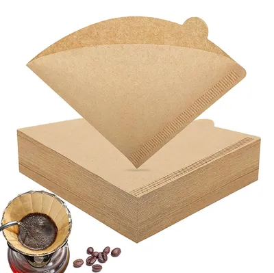 Kaffeefilter, Papier, Scheibenform, 100 Stück
