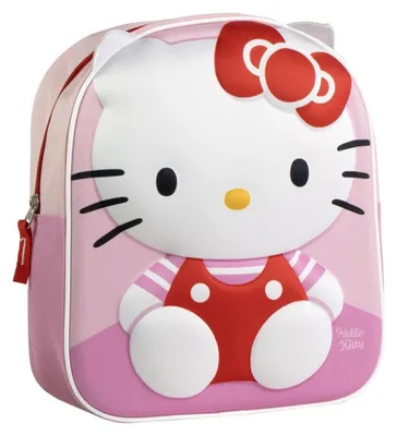 Productafbeelding van CERDÀ - Rugzak Hello Kitty 3D, 28 cm - Officieel product, Premium kwaliteit