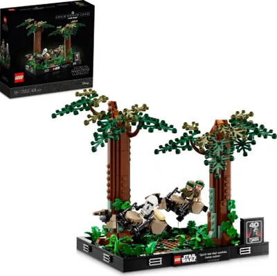 Immagine prodotto di LEGO Star Wars 75353 Inseguimento a Endor Diorama