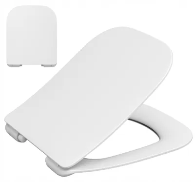 Produktbild von Hamberger OMNIRES FONTANA WC-Sitz Slim Absenkautomatik Hartplastik