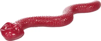 Produktbild von Flamingo Sneaky Snake Snackspielzeug für Hunde, Bordeaux, 42 x 10,5 x 5 cm