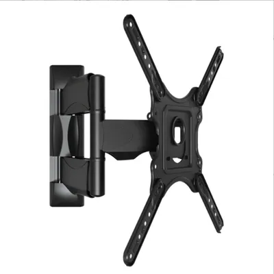 Productafbeelding van AIORBER TV-beugel, geschikt voor schermen van 32-55 inch, kantelbaar en draaibaar, VESA 400x400, uitschuifbaar tot 50 cm, draagvermogen 35 kg, universele monitorhouder