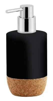 Image de Distributeur de savon céramique Odemira, noir