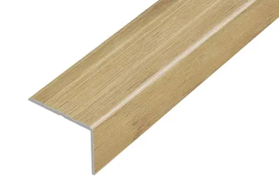 Obrázek produktu pro AP5 schodová lišta samolepící ACARA, hliník + fólie dub select, 20 mm, 0,9 m