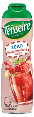Produktbild von Teisseire Sirup - verschiedene Sorten - 600ml - Erdbeere-Himbeere ZERO