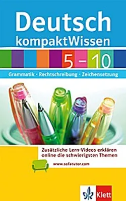 Produktbild von KompaktWissen Deutsch 5 - 10: Grammatik, Rechtschreibung, Zeichensetzung