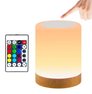 Obrázok produktu pre 13 farebná LED lampa, nabíjací model, s diaľkovým ovládaním, nočná lampička pre deti