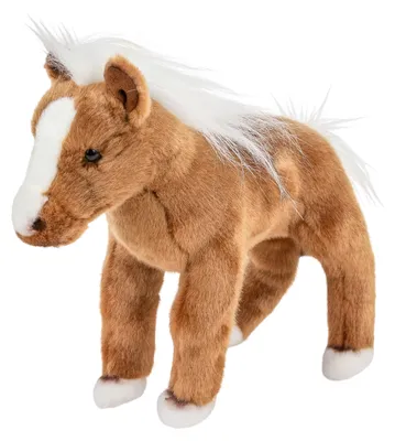 Produktbild von Kuscheltier Pferd Haflinger stehend braun 23 cm Plüschpferd