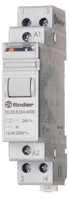 Produktbild von FINDER Stromst.-Sch.24VDC 20.23.9.024.4000 Serie 20 f.DIN-Schiene 1Ö 1S 16A 20.23.9.024.4000 (202390244000)