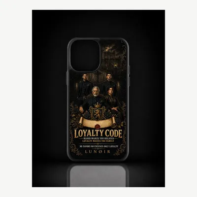 Obrázok produktu pre Puzdro na iPhone 13 Pro, ochranné puzdro s motívom lojalitu – značka LUNØIR ©