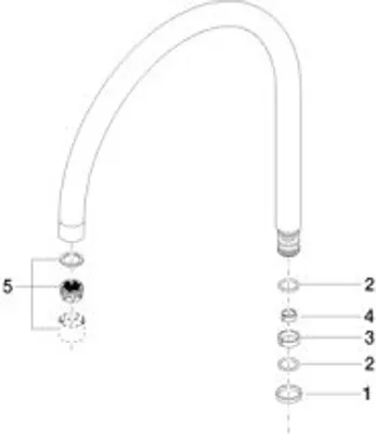 Produktbild von Dornbracht 90282220302-99 Auslauf Ersatzteile