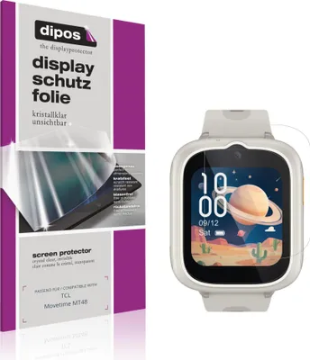 Produktbild von 6x Schutzfolie für TCL Movetime MT48 klar Displayschutzfolie Folie Display Schutz dipos
