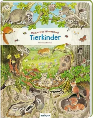 Produktbild von Mein erstes Wimmelbuch: Tierkinder