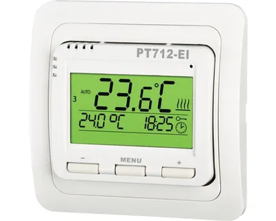 Produktbild von Termostat Elektrobock PT712-EI digitálny pre podlahové kúrenie