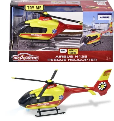 Image de Majorette Airbus H135 hélicoptère de sauvetage