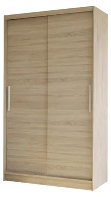 Produktbild von MIRJAN24 Schiebetürenschrank Costa I, Kleiderschrank, Stilvoll Schlafzimmer Garderobenschrank (Farbe: Sonoma Eiche)