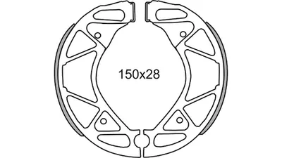 Produktbild von Ferodo Fsb967 Bremsbeläge Silber Silber One Size