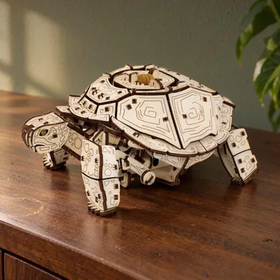 Produktbild von Eco Wood Art Turtle, 269 Stück(e), Tiere, KI-generiertes Bild