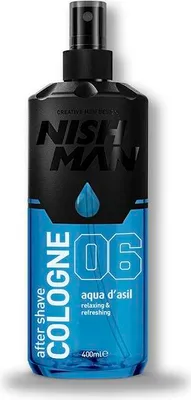 Zdjęcie produktu dla Nishman 6 Aqua D'asil woda po goleniu 400ml