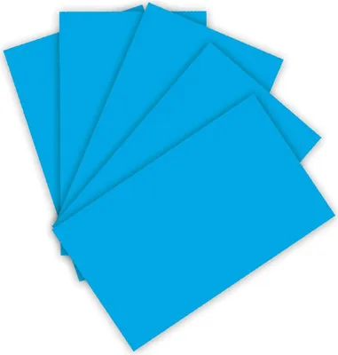 Produktbild von folia Tonpapier DIN A3 130 g/qm pazifik 50 Blatt