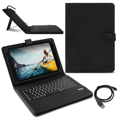 Produktbild von Schutzhülle Medion Lifetab E10802 Tastatur Bluetooth QWERTZ Tablet Hülle Tasche
