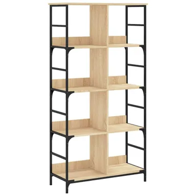Produktbild von vidaXL Bücherregal Sonoma-Eiche 78,5x33x153 cm Holzwerkstoff