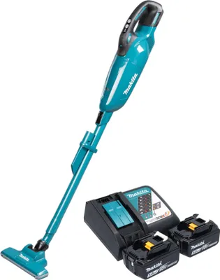 Produktbild von Makita DCL 284 FRT2 Akku Staubsauger 18 V 0,73 l Brushless + 2x Akku 5,0 Ah + Ladegerät