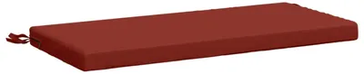 Produktbild von Bankkissen SOEST 100 % Polyester Rot 60 x 40 x 5 cm