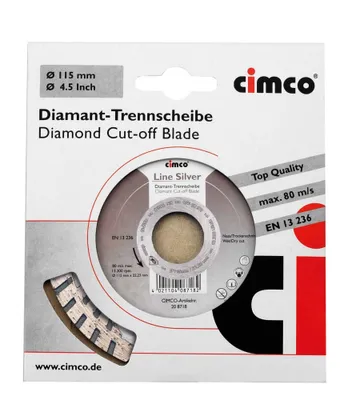 Obrázok produktu pre Cimco tools Diamantový rezný kotúč 208718