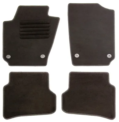 Produktbild von Fußmatten-Set für Seat Ibiza 6J inkl. ST, 06/2008-05/2017, 4-teilig, Schwarz