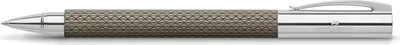 Produktbild von Faber-Castell Ambition, Drehender versenkbarer Stift, Sand, Silber, Schwarz, Metall