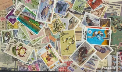 Produktbild von Briefmarken Uganda 50 verschiedene Marken