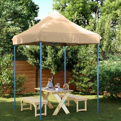 Obrázek produktu pro Maison Exclusive – Stan na party, rozměry 200 x 200 x 306 cm, barva béžová, materiál Oxford