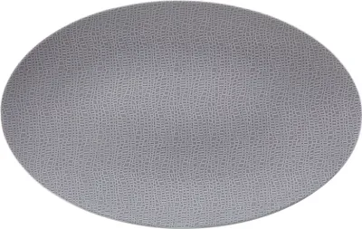 Produktbild von Seltmann Weiden L Fashion elegant grey Servierplatte oval 40x26 cm