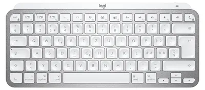 Zdjęcie produktu dla Logitech MX Keys Mini for Mac, Mini, Bezprzewodowy, Bluetooth, QWERTZ, LED, Szary