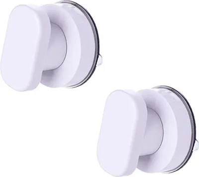 Produktbild von Saugnapf-Zuggriff, 2 Stück, tragbarer Saugnapfknopf mit starkem Saugnapf für Badezimmer, Schrank, Schublade, Glas, Mobilitätsgriff, Zuggriff
