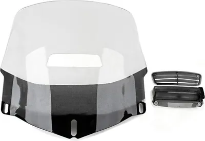 Immagine prodotto di Parabrezza per Honda Goldwing GL 1800 01-16 con griglia di ventilazione trasparente