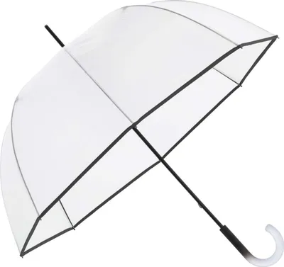 Produktbild von Knirps Stockregenschirm Regenschirm C.760 Stick Transparent Stardust Black transparent
