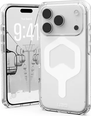 Zdjęcie produktu dla Urban Armor Gear Plyo, Pokrowiec, Apple, iPhone 17 Pro, 16 cm (6.3"), Przezroczysty, Biały