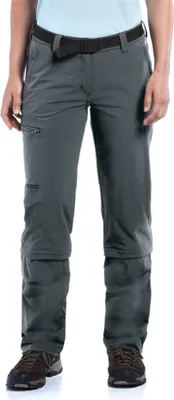 Produktbild von Maier Sports Arolla Zip-Hose Damen Outdoor-Wanderhose Normalgr, grau