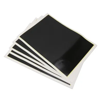 Image de 5pcs Laser Engraving Color Paper Black Marking Paper 39x27cm Laser Engraving Paper Engrave On Metal Ceramics Glass