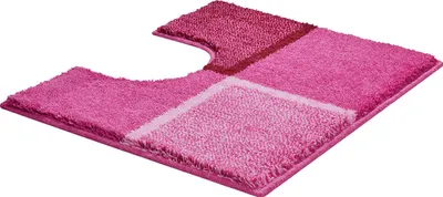 Produktbild von Grund Badteppich DIVISO - 100% Polyacryl SUPERSOFT, Farbe:Rose, Größe:50x60 cm m. A.