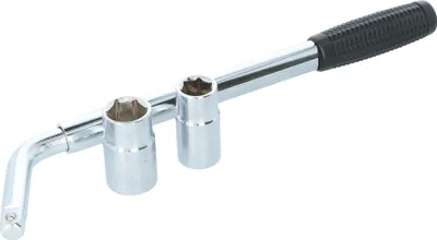 Produktbild von Carpoint Teleskop-Radschlüssel 17/19/21/23mm