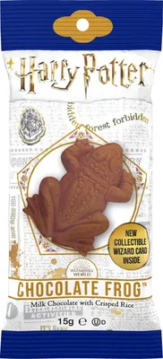 Obrázek produktu pro Harry Potter mléčná čokoláda s křupinkami ve tvaru žáby 15 g